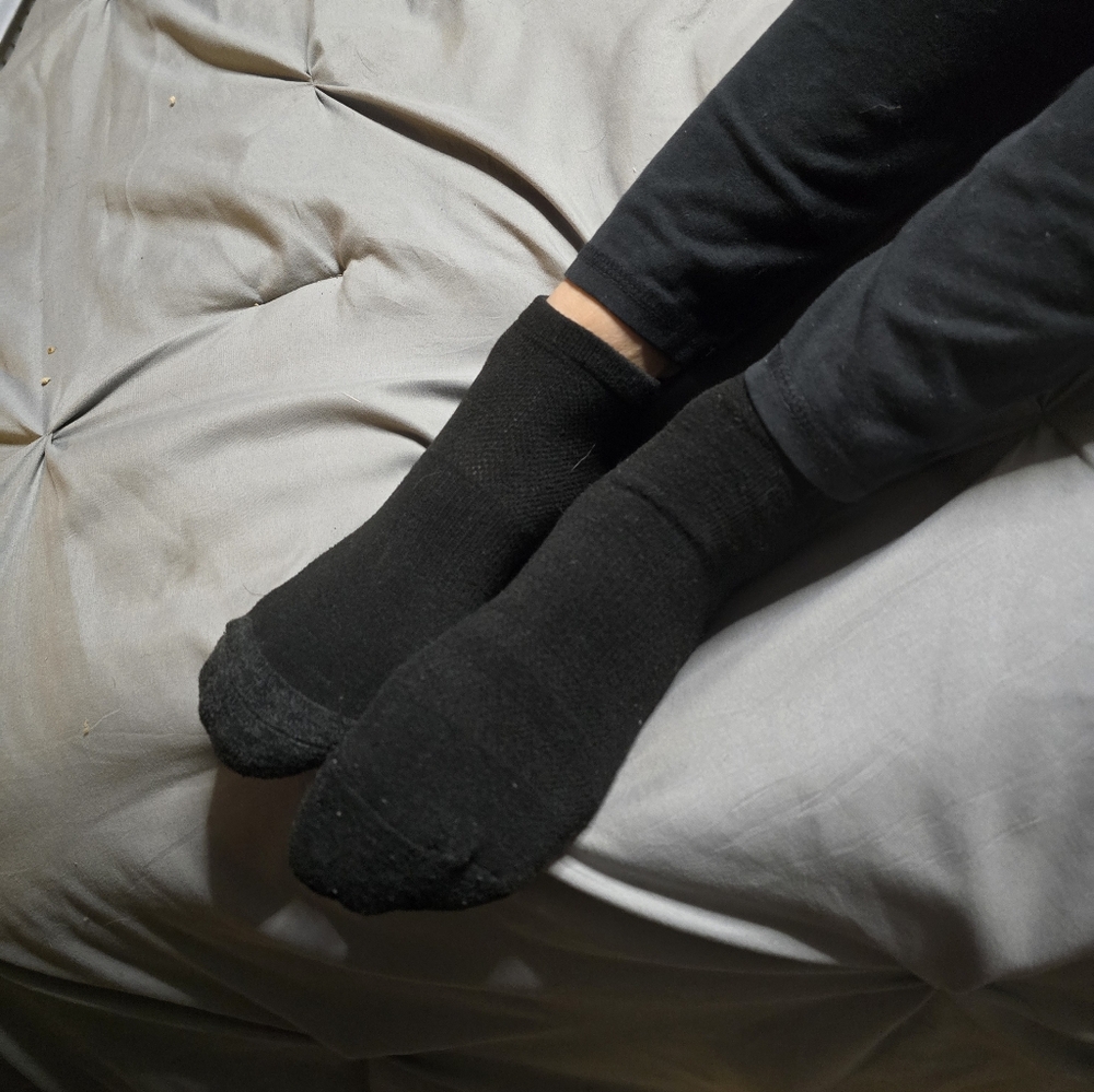 Black Reebok Socks - Picture 3 of 3